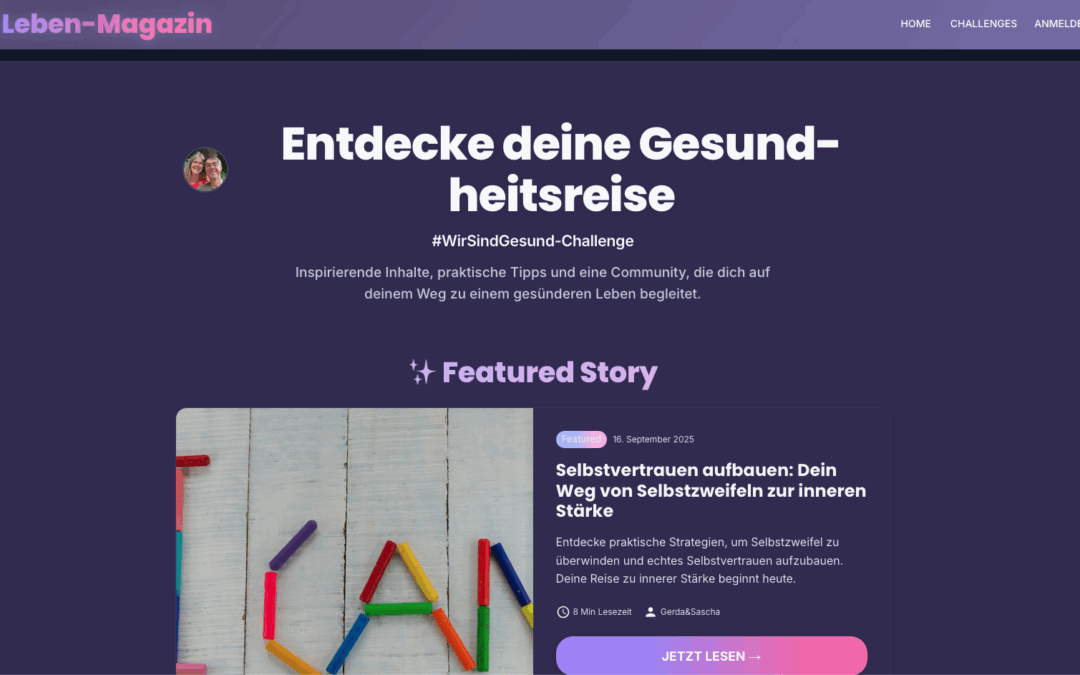 Ja zum Leben Magazin